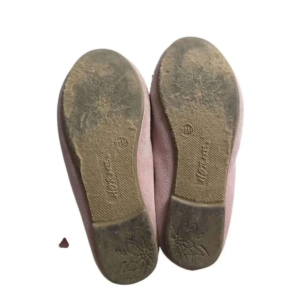 Hot Cakes pink slip-on shoes 11